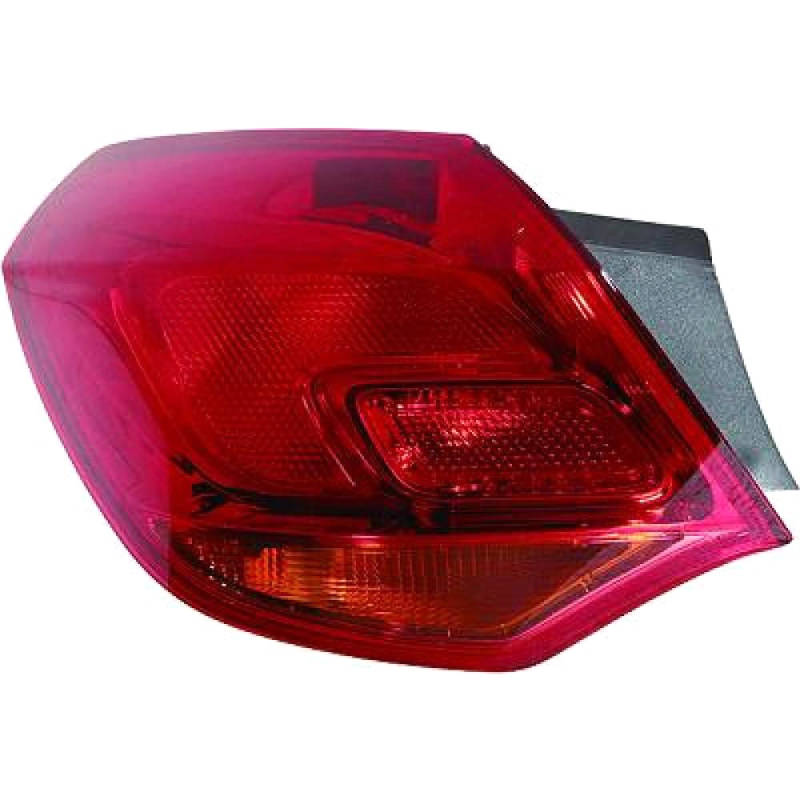DIEDERICHS 1807090 Rear light Right, without bulb holder, Outer section-image-7040840