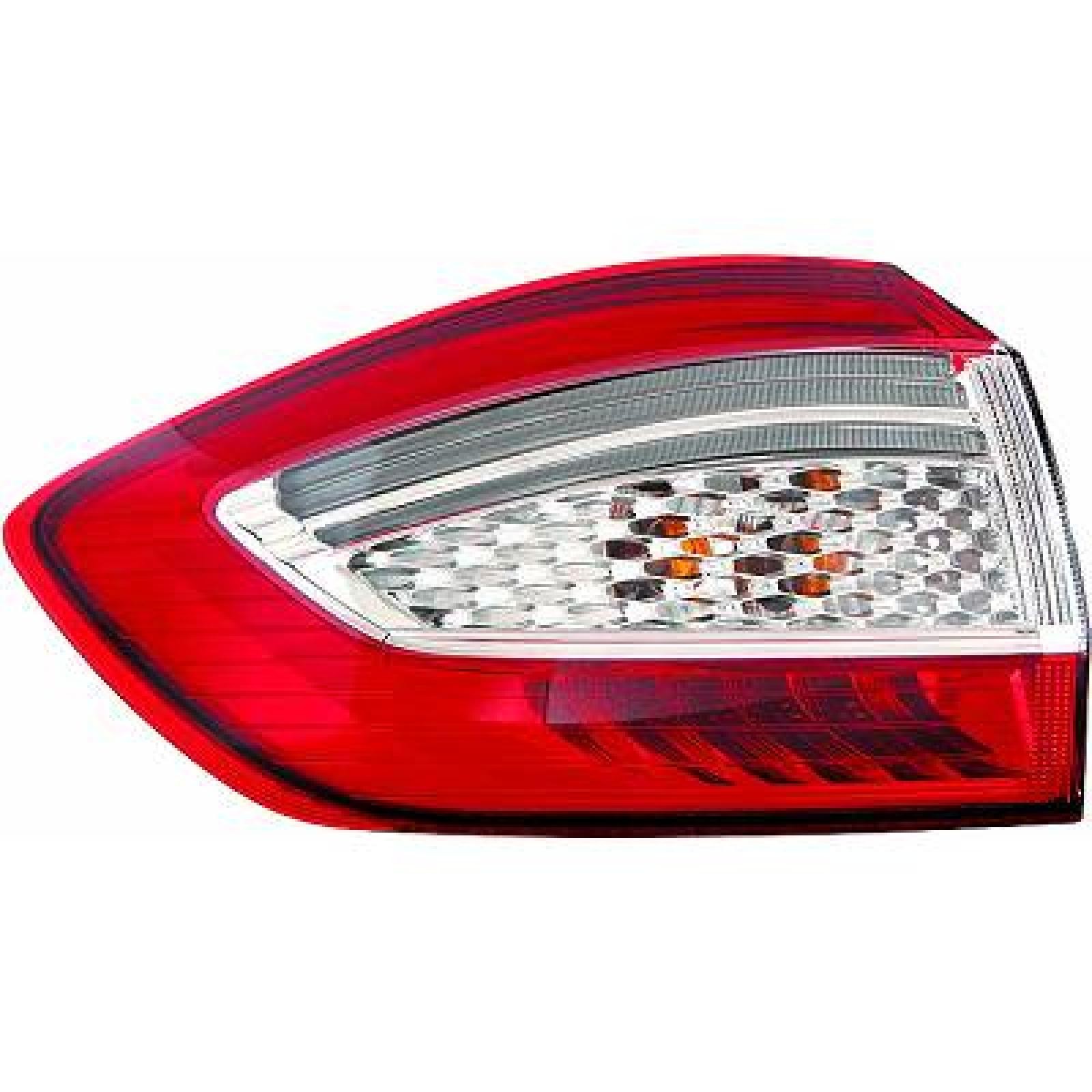 DIEDERICHS 1428791 Rear light Left, without bulb holder, Outer section, PY21W-image-7048280