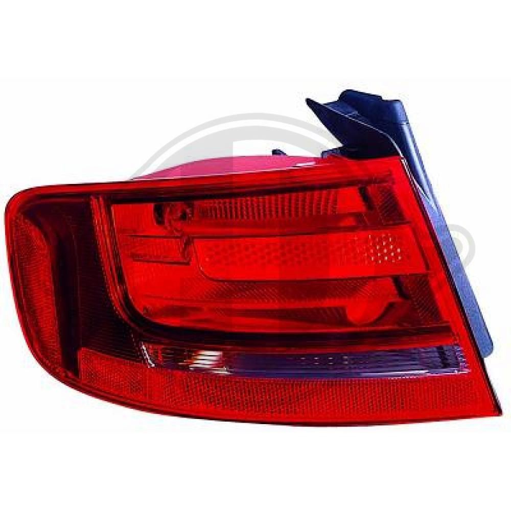 DIEDERICHS 1018090 Rear light Right, without bulb holder, Outer section-image-7050265
