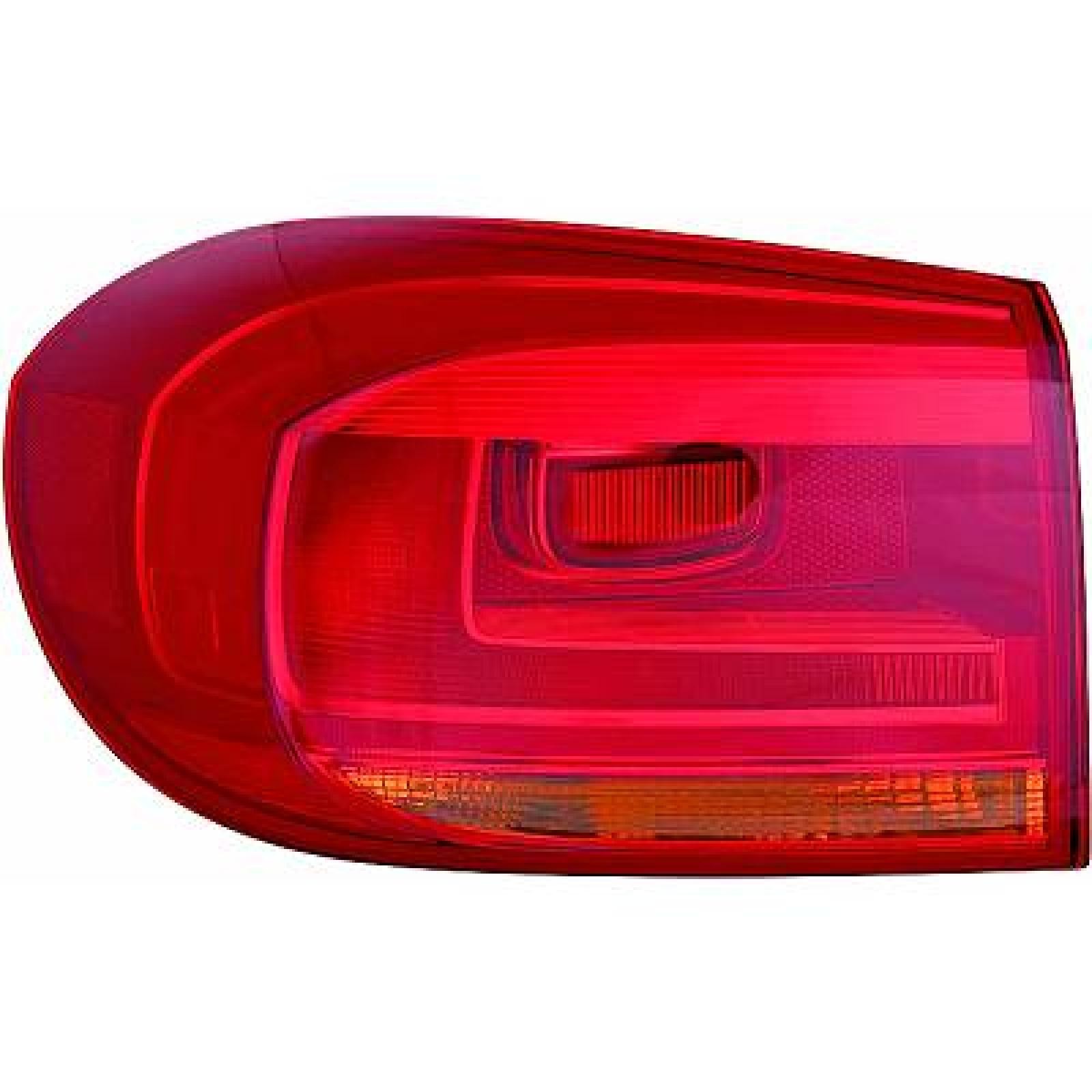 DIEDERICHS 2255290 Rear light Right, without bulb holder, Outer section, H21W-image-7052069