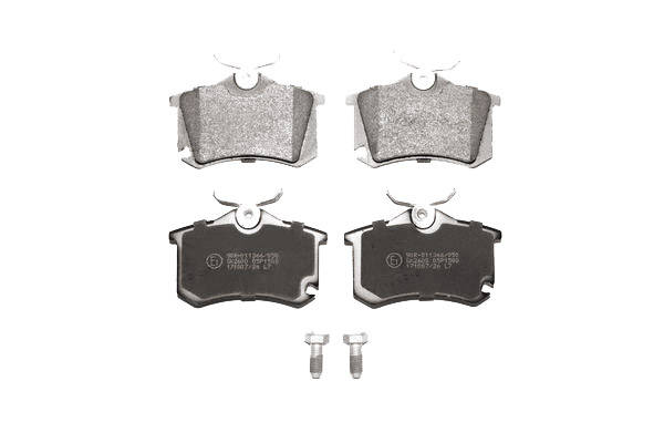 LPR 05P1508 Kit pastiglie freno con bulloni/viti