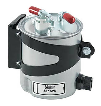 VALEO 587528 Fuel Filter with connection for water sensor-image-7115337