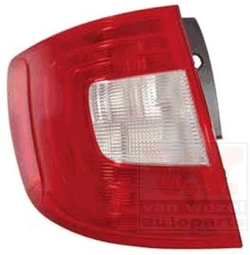 VAN WEZEL 7636925 Rear light Left, without bulb holder-image-7128125