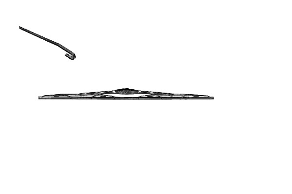VALEO 574150 Wiper blade Driver side, 525mm, with pre-mounted adaptor-image-7129073