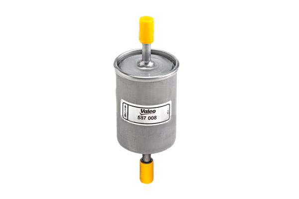 Side view of VALEO 587008 Fuel Filter In-Line Filter