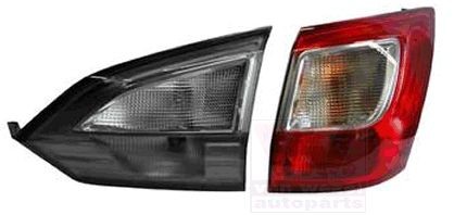 VAN WEZEL 1967922 Rear light Right, with bulb holder, Outer section-image-7136769