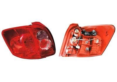 VAN WEZEL 5405931 Rear light Left, without bulb holder-image-7141411