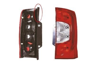 VAN WEZEL 1748934 Rear light Right, without bulb holder-image-7142911