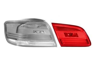 VAN WEZEL 0659923U Rear light Left, with bulb holder, Inner Section-image-7145511