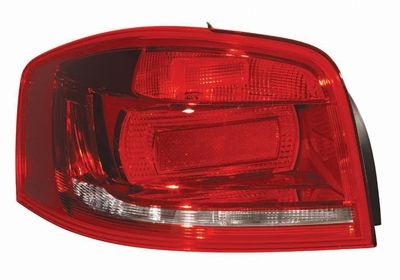 VAN WEZEL 0334921 Rear light Left, with bulb holder-image-7146870
