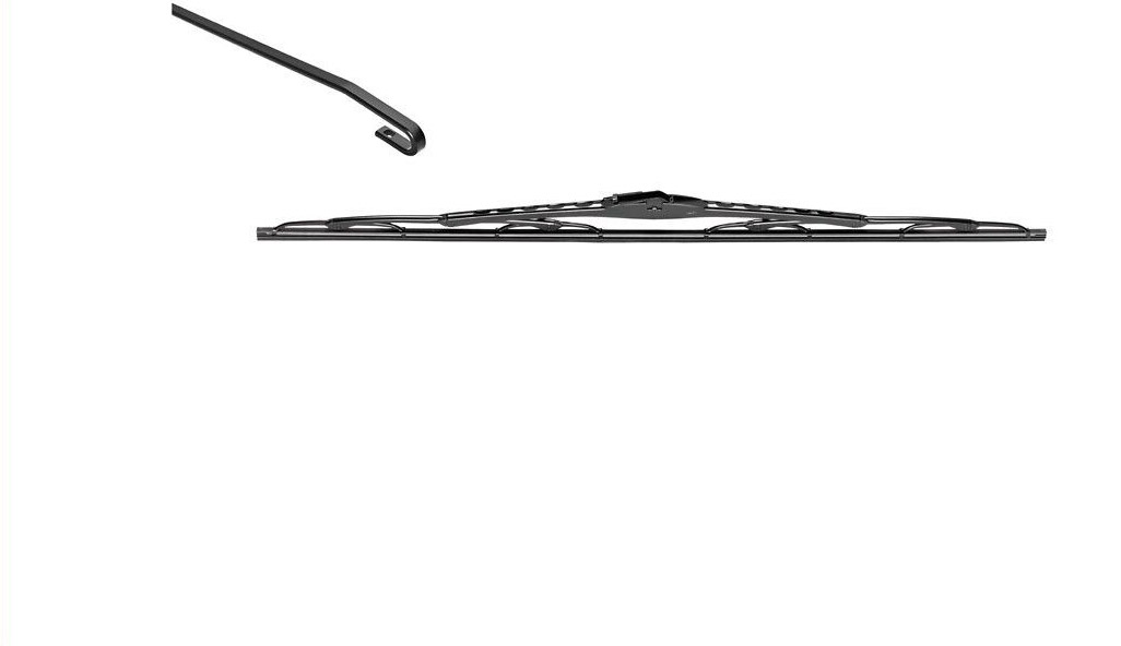 VALEO 574119 Wiper blade Driver side, 575mm, with pre-mounted adaptor, Hook fixing-image-7148003