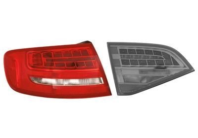 VAN WEZEL 0321925 Rear light Left, with bulb holder, Outer section, LED-image-7149465