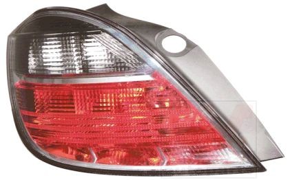 VAN WEZEL 3745933 Rear light Left, without bulb holder-image-7156524