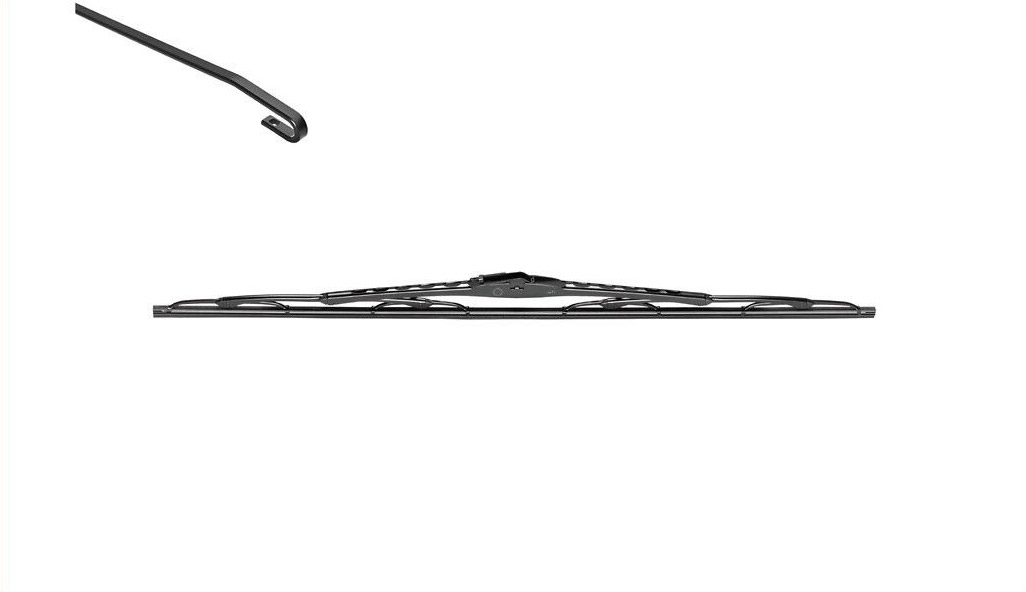 VALEO 574142 Wiper blade Driver side, 590mm, with pre-mounted adaptor-image-7157929