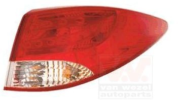 VAN WEZEL 8257932 Rear light Right, without bulb holder, Outer section-image-7158651