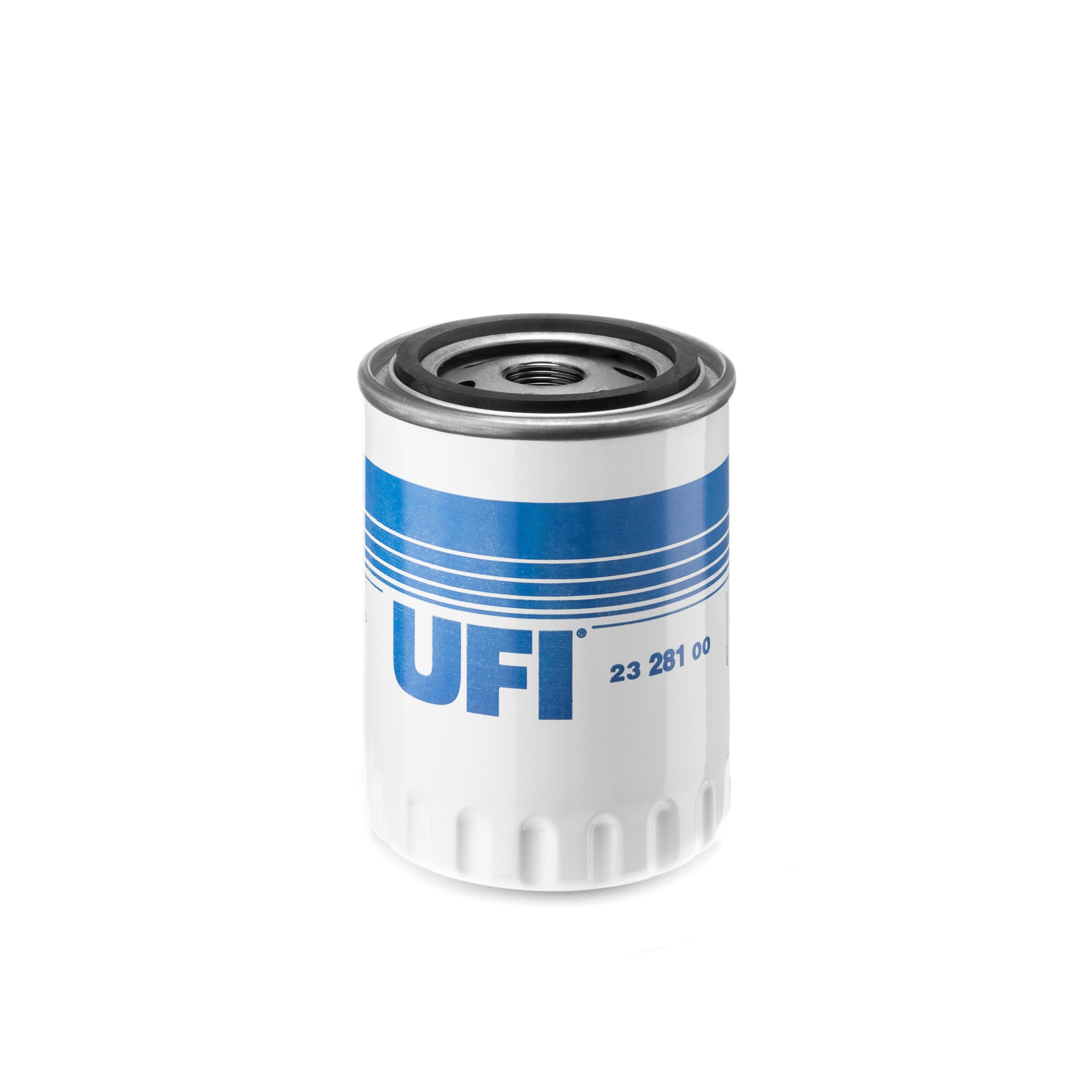 UFI 23.281.00 Filtro olio Filtro ad avvitamento, con due valvole blocco arretramento