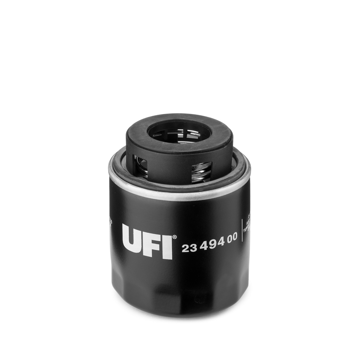 UFI 23.494.00 Filtro olio Filtro ad avvitamento, con due valvole blocco arretramento