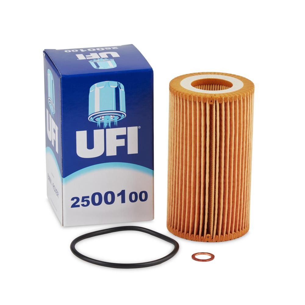 UFI 25.001.00 Filtro olio Cartuccia filtro