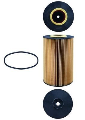 MAHLE OX 426D Oil filter Filter Insert, with gasket/seal-image-7281475