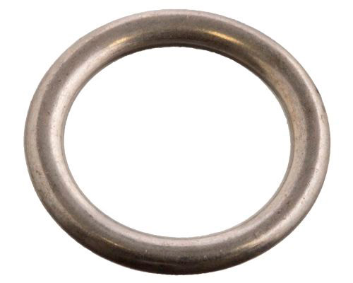 FEBI BILSTEIN 39733 Oil Drain Plug Gasket Steel-image-7286870