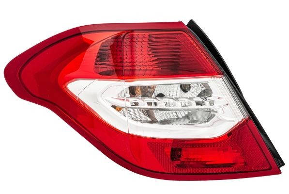 HELLA 2VP 354 988-011 Rear light Left, with bulb holder, Outer section, PY21W, with bulbs-image-7447614