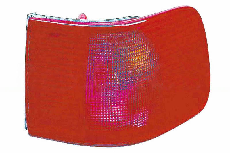 PRASCO AD0314153 Fanale posteriore Dx, Sezione esterna, senza portalampada