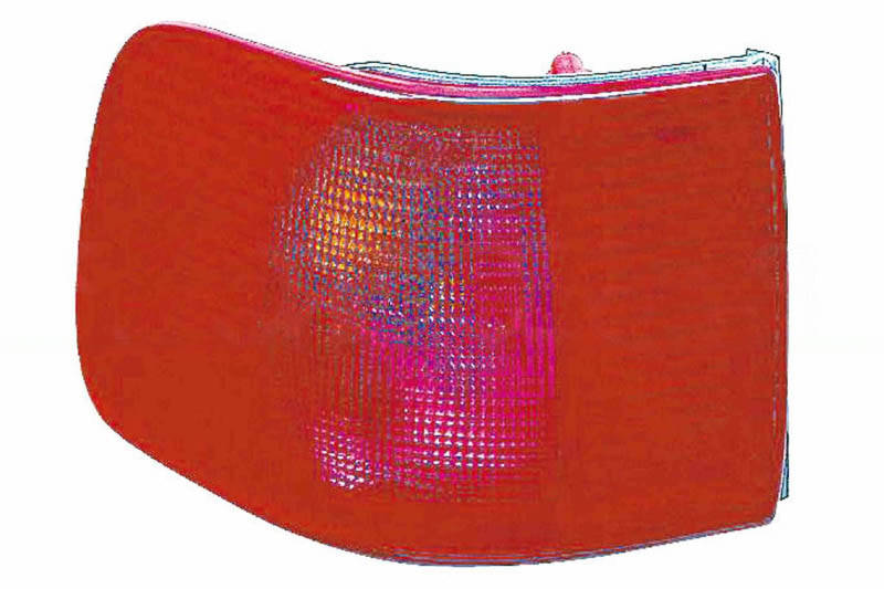 PRASCO AD0314154 Fanale posteriore Sx, Sezione esterna, senza portalampada