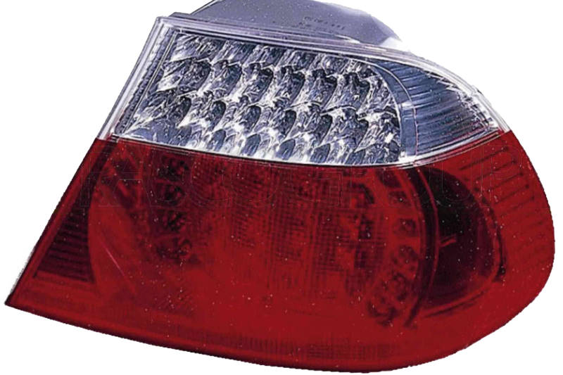 PRASCO BM0224174 Fanale posteriore Sx, Sezione esterna, con portalampada