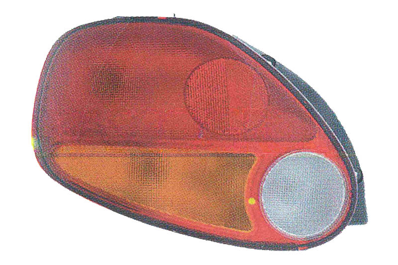 PRASCO DW3204053 Fanale posteriore Dx, con portalampada