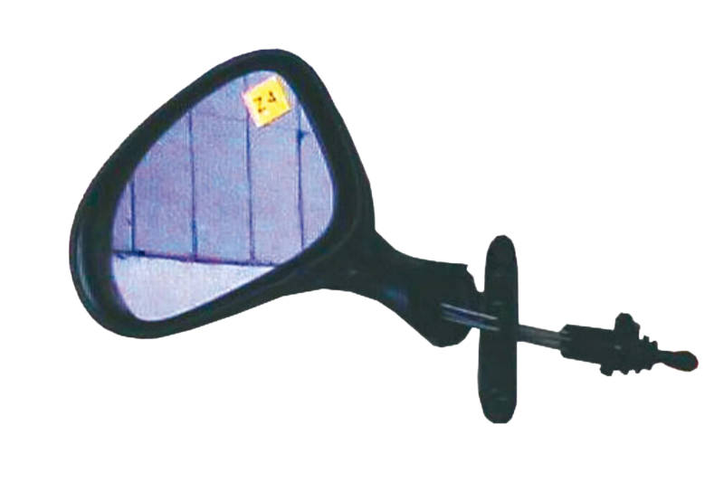 PRASCO DW3207124 Specchietti retrovisori Sx, nero, manuale, convesso