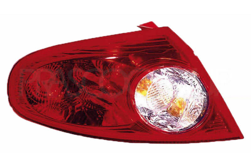 PRASCO DW4104173 Fanale posteriore Dx, Sezione esterna, senza portalampada