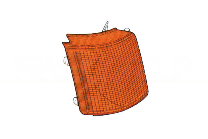 PRASCO FD9044003 Frecce TYC anteriore Dx, con portalampada
