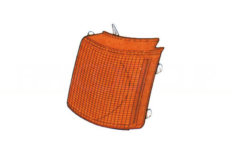 PRASCO FD9044004 Frecce TYC anteriore Sx, con portalampada