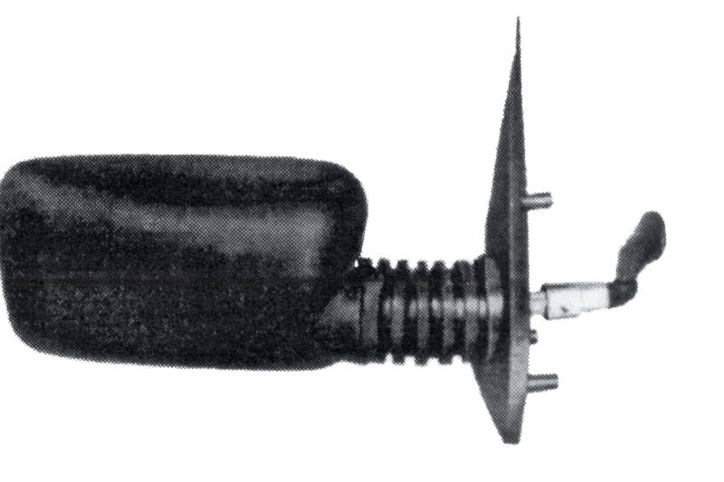 PRASCO FT0177003 Specchietti retrovisori Dx, nero, manuale, convesso