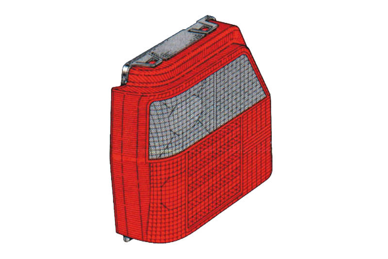 PRASCO FT1294053 Fanale posteriore Dx, con portalampada