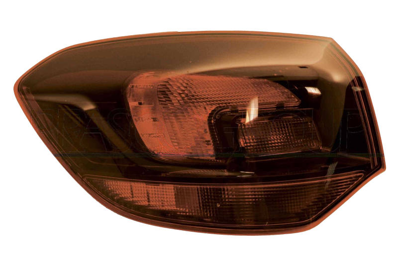 PRASCO OP4164184 Fanale posteriore TYC Sx, Sezione esterna