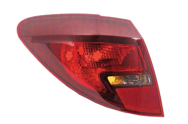 MAGNETI MARELLI 714000062636 Rear light Left, without bulb holder, Outer section, R5W, with bulbs-image-7485671