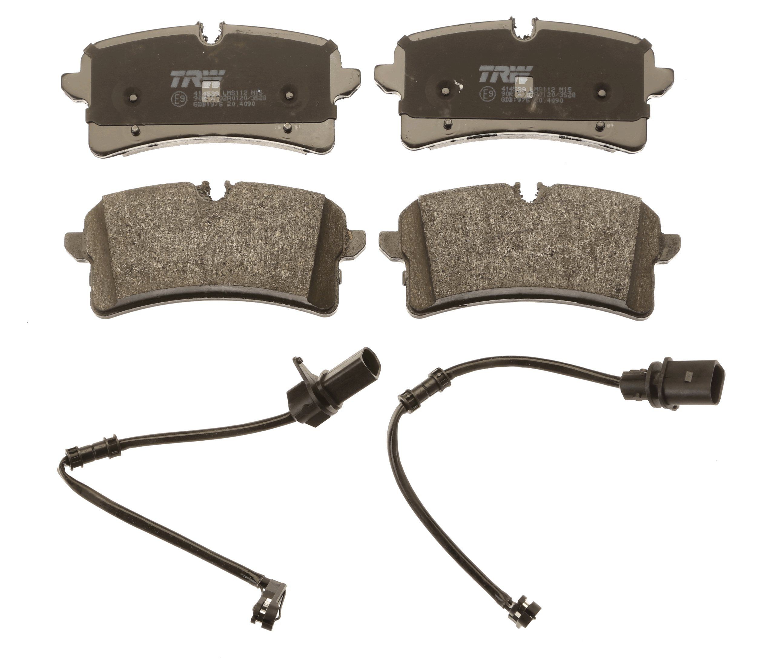 TRW GDB1975 Kit pastiglie freno Con contatto segnalazione usura