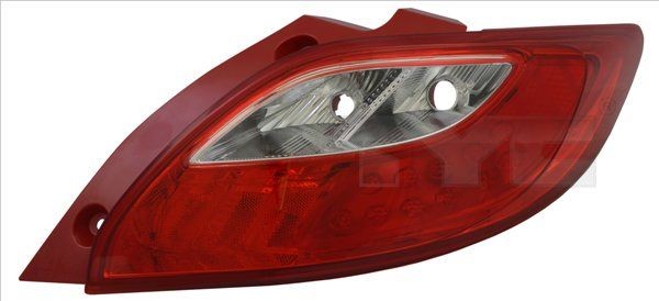 TYC 11-11451-01-2 Rear light Right, without bulb holder-image-7515296