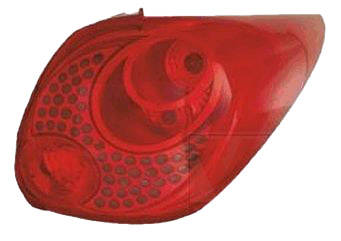 VAN WEZEL 4031922 Rear light Right, with bulb holder-image-7538037