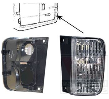 VAN WEZEL 4395930 Rear light Bumper, without bulb holder-image-7584710