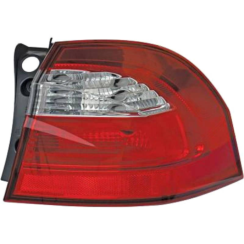 DIEDERICHS 6542090 Rear light Right, without bulb holder, Outer section, P21/5W-image-7591591
