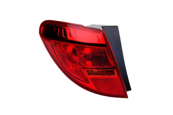 JOHNS 55 66 87-1 Rear light Left, without bulb holder, Outer section-image-7622646