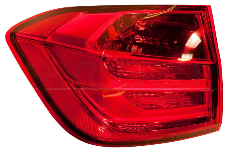 PRASCO BM0284154 Rear light TYC Left, without bulb holder, Outer section-image-7641858