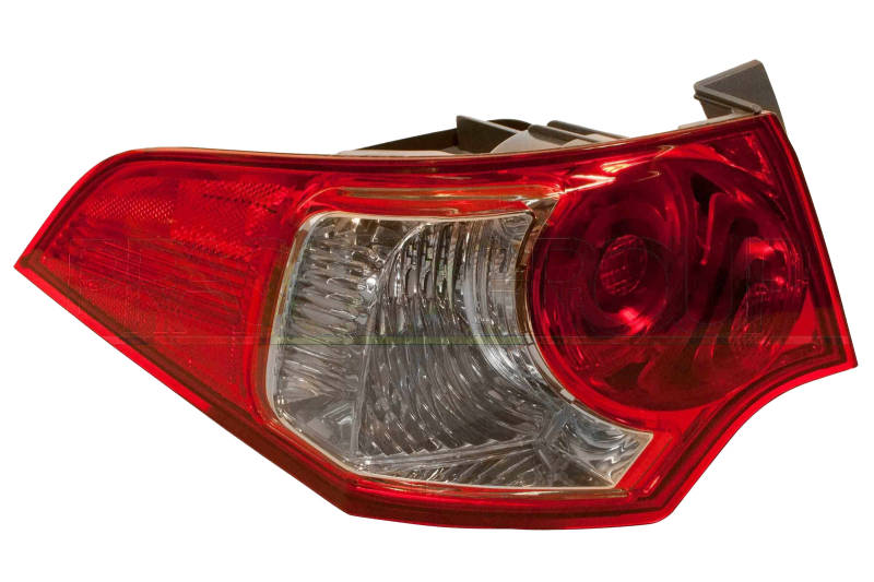 PRASCO HD0724154 Fanale posteriore TYC Sx, Sezione esterna, senza portalampada
