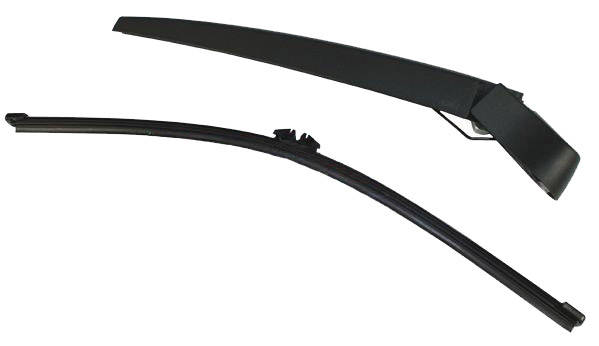 METZGER 2190191 Wiper Arm with wiper blade, Rear, with cap-image-7654413
