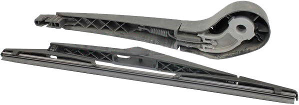 METZGER 2190199 Wiper Arm with wiper blade, Rear, with cap-image-7654420