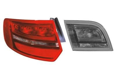 VAN WEZEL 0334935 Rear light Left, without bulb holder, Outer section-image-7654649