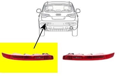VAN WEZEL 0381929 Rear light Bumper, with bulb holder-image-7654679