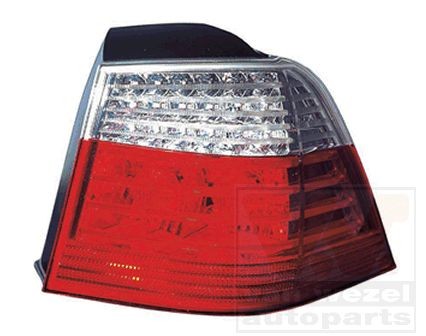 VAN WEZEL 0662932 Rear light Right, without bulb holder, Outer section-image-7654729